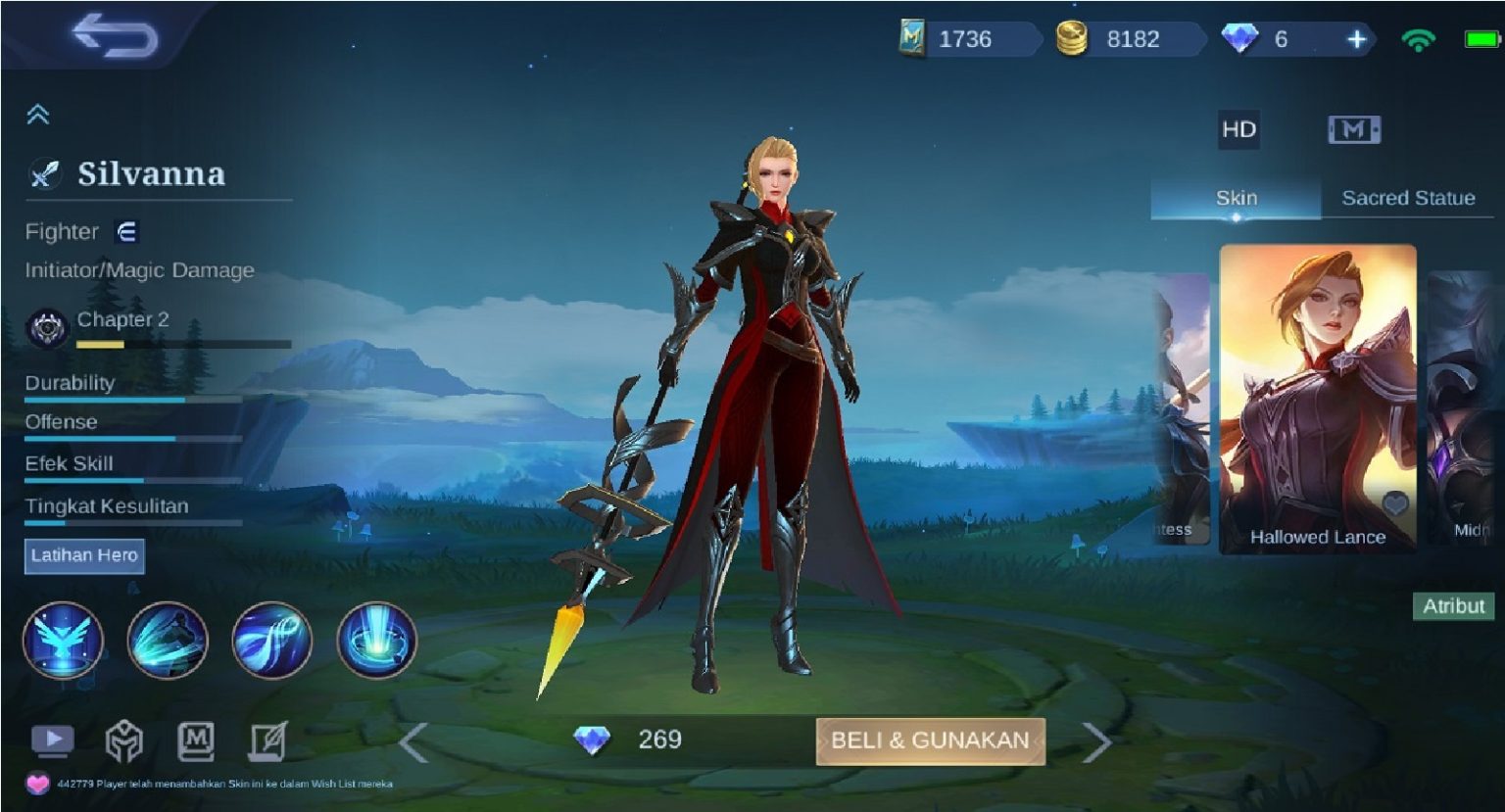 Best Silvanna Skins In Mobile Legends ML Esports