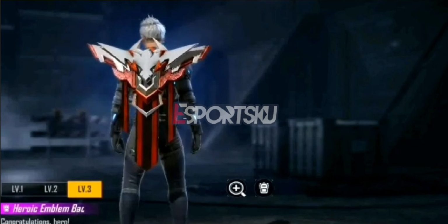 Leaked Backpack Heroic Emblem Skin Free Fire (FF) Esports