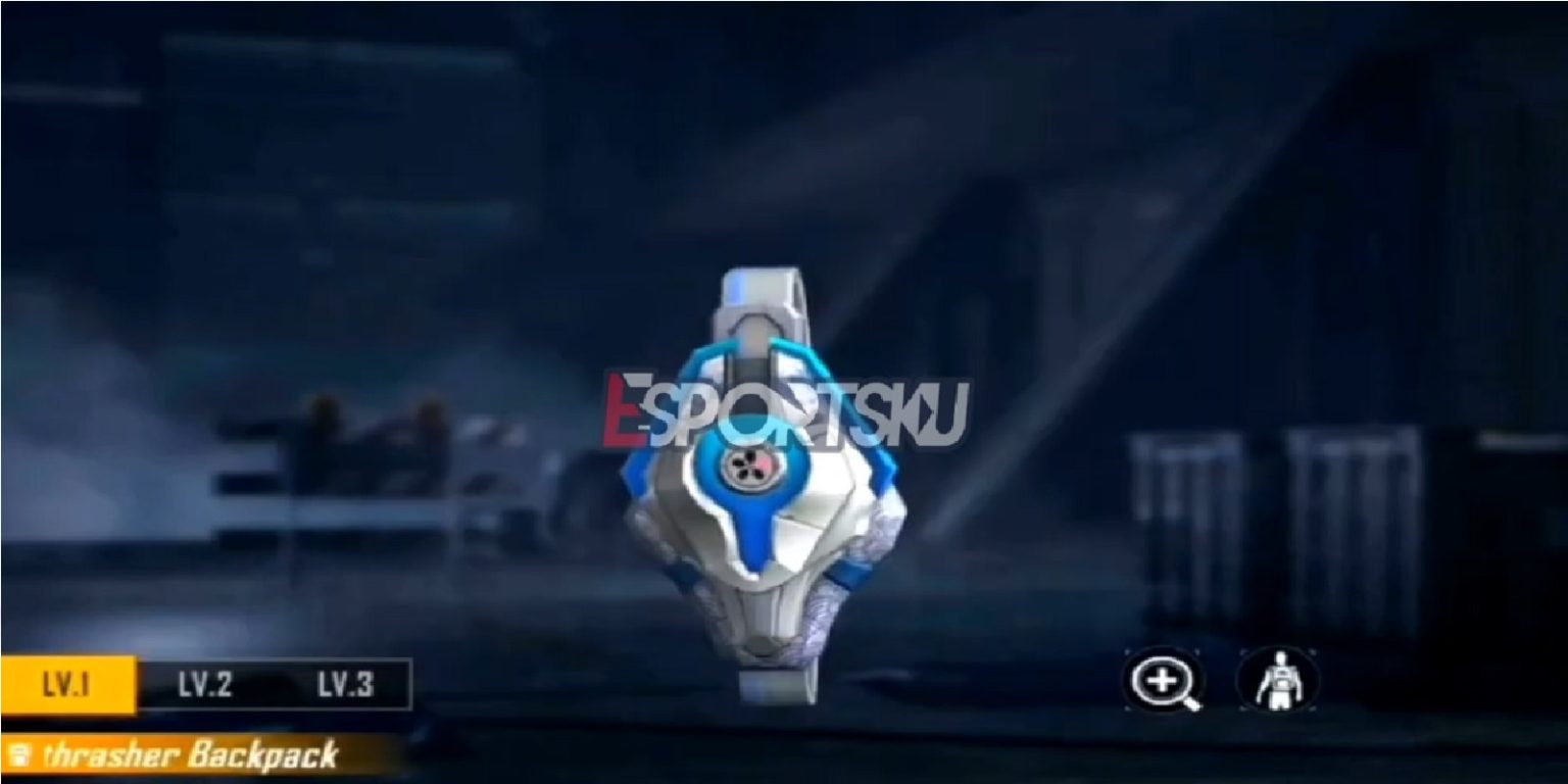 Leaked Ironthrasher Free Fire Backpack Skin (FF) Esports