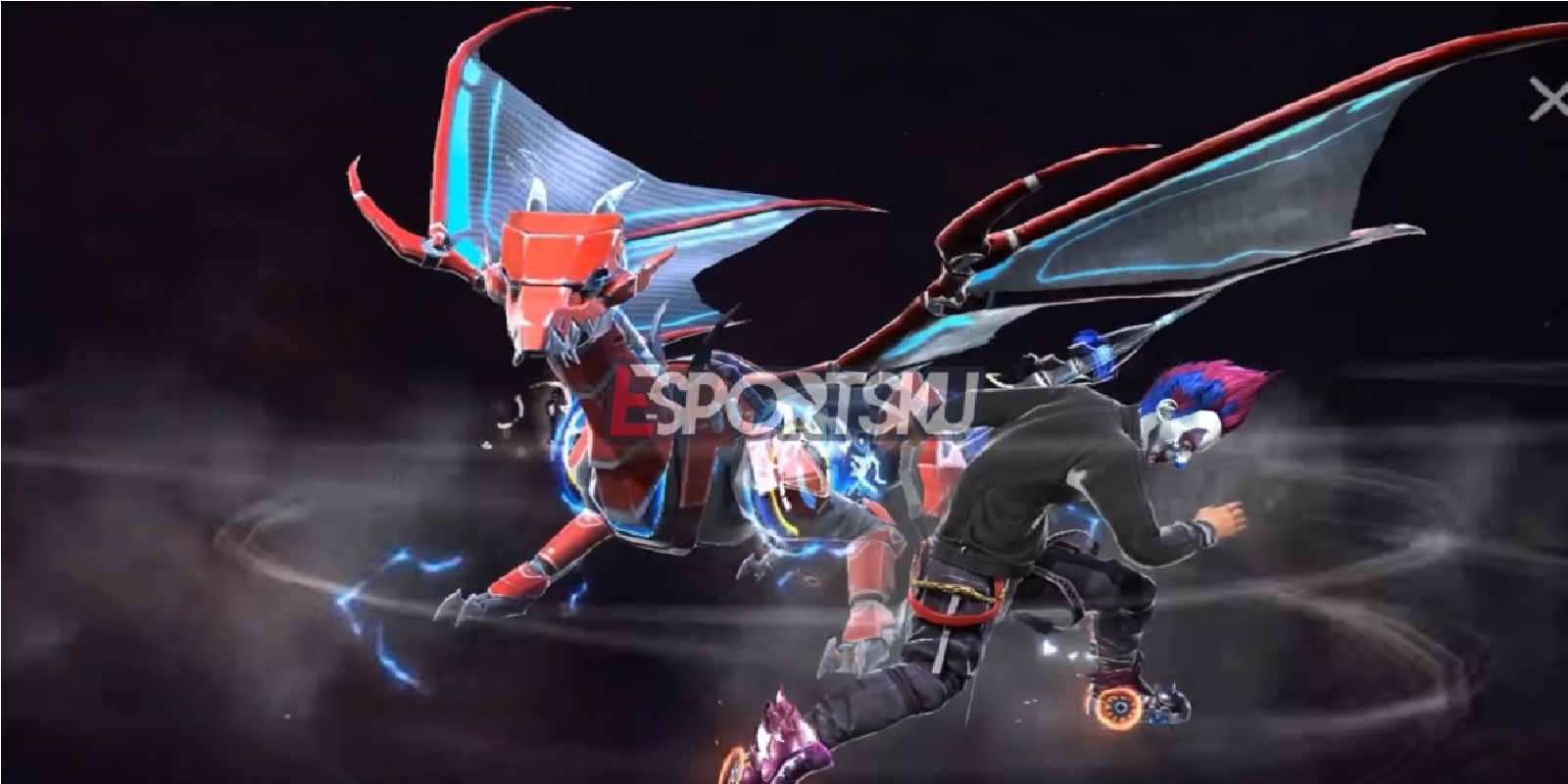 Newest Dragon Rider Animation Free Fire (FF) - Esports