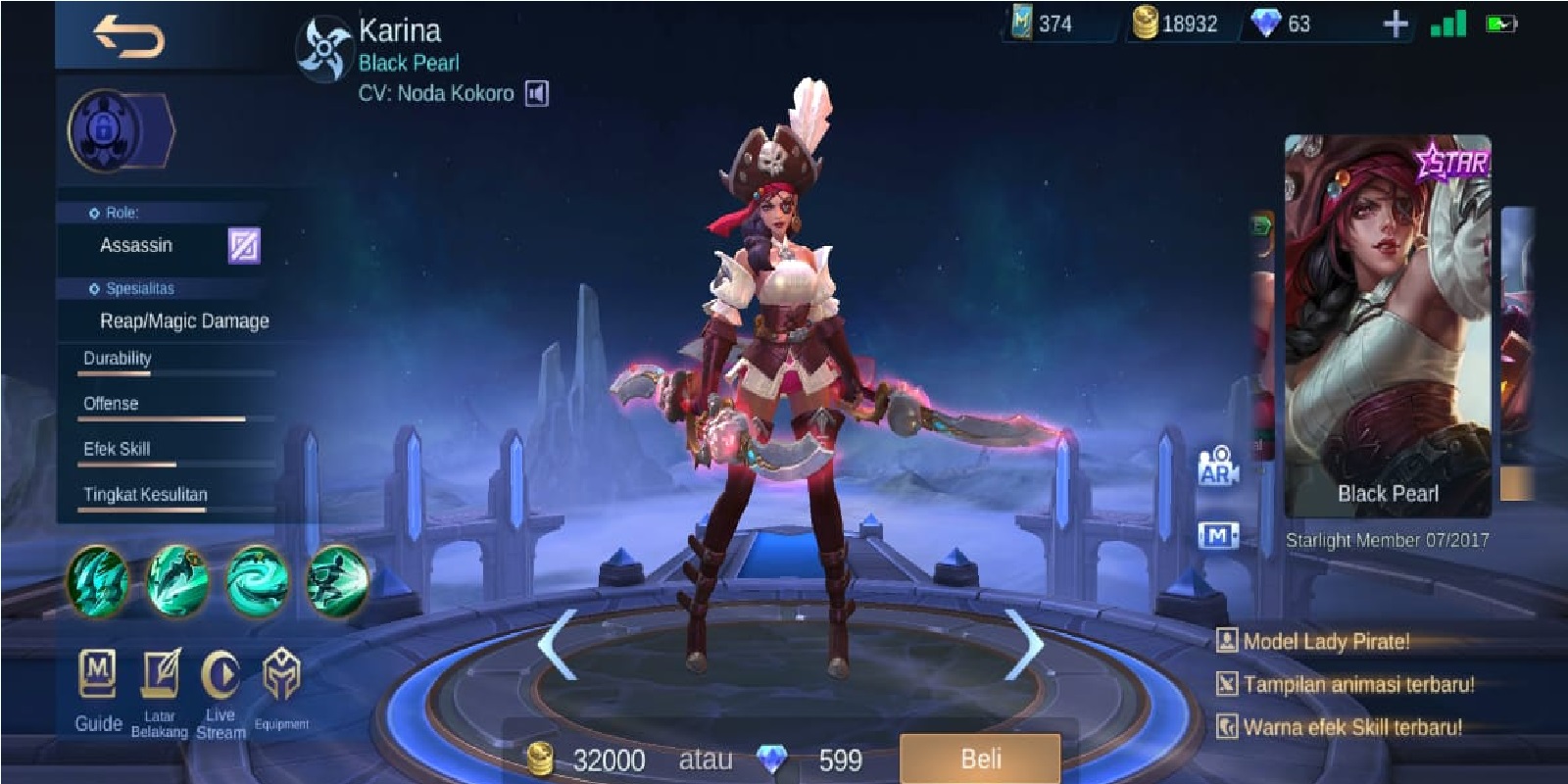 8 Skin Themed Oceans of Mobile Legends (ML) - Esports