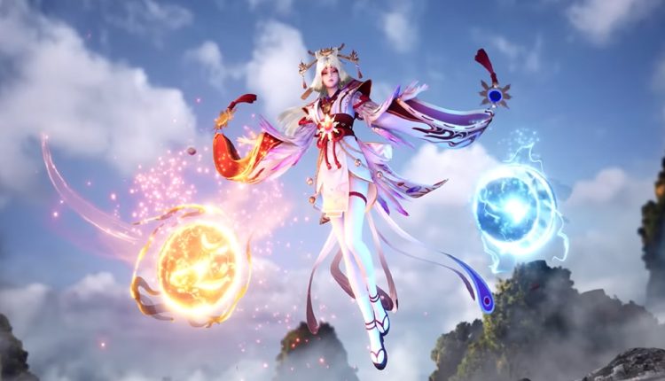 Lunox Divine Goddess Skill Effect Mobile Legends (ML), Luxurious Skin ...