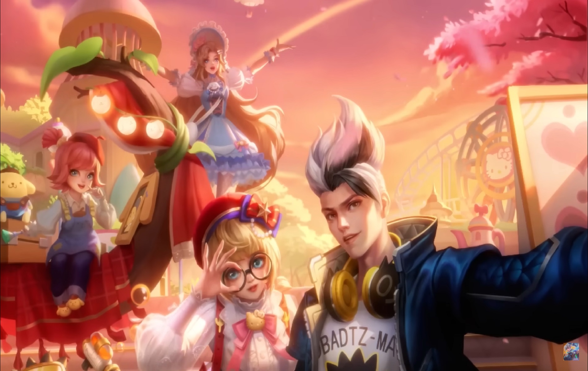 Skins da Colaboração MLBB x Personagens Sanrio, Show de Retorno