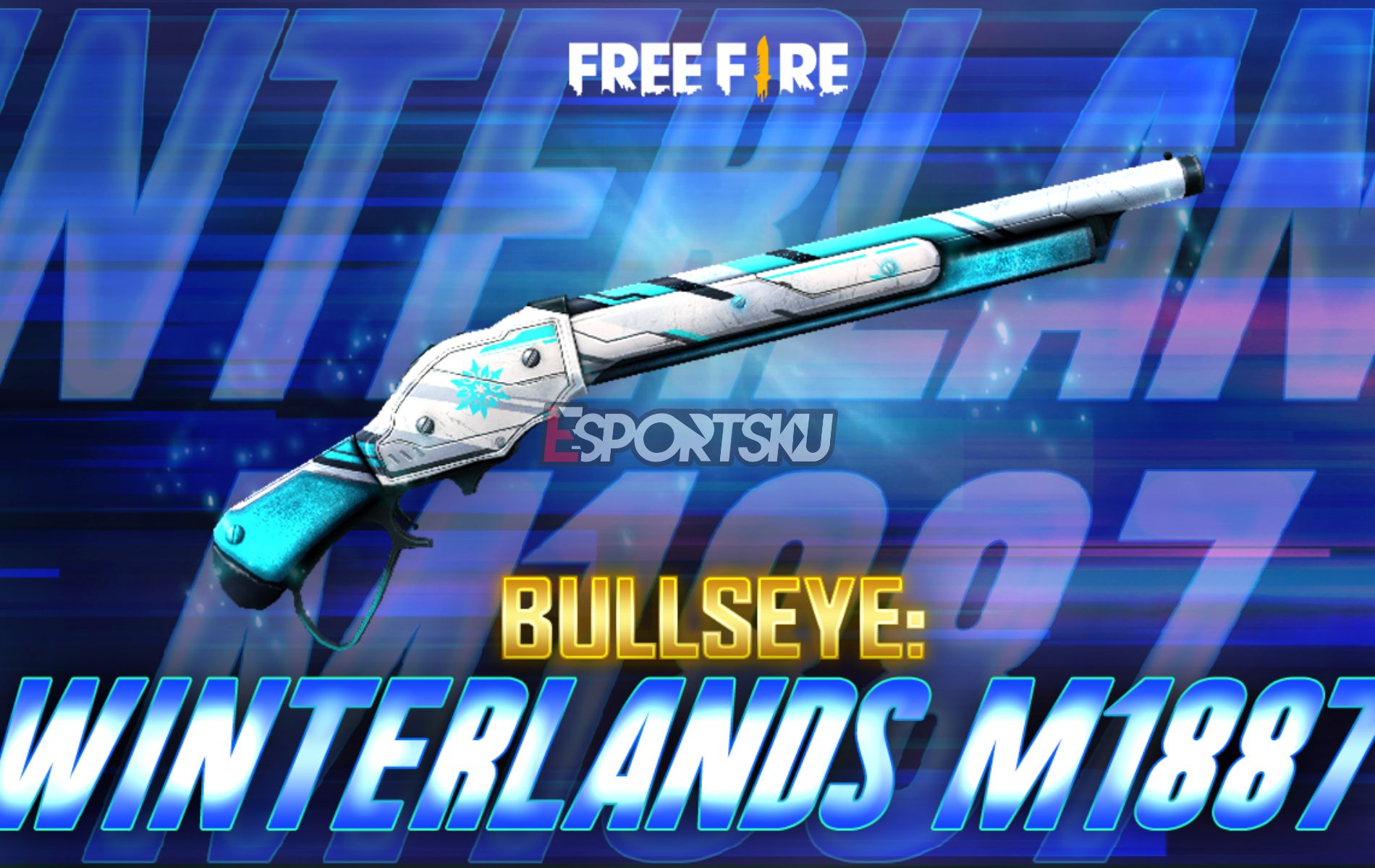 Leaks Resale Skin M1887 Winterland Free Fire (FF) Esports Leaks Resale Skin M1887 Winterland Free Fire (FF) Esports